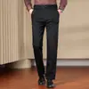 Calça Casual Masculina de Alta Qualidade 2026 Outono Novo Estilo Elástica Reta Solta Calça Social para Meia-idade Calça Longa Venda por Atacado