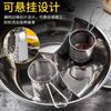 Colador de Acero Inoxidable Colador para Cerebro de Cerdo para Olla Caliente con Gancho Red de Filtro Cocina Comercial Colador para Malatang Cuchara Abanico Tubo