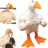 Figurita de Pato Buff Nuevo Transfronteriza Estatua de Pato Hércules Llavero Magnético Artesanías de Resina