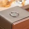 Anillo de Plata de Ley S925 Vintage de Lujo Ligero con Montura Ovalada en Forma de Huevo para Mujer, Montura para Anillo de Piedra Preciosa de 6x8mm para Incrustación de Diamante DIY