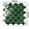 Comércio exterior atacado adesivos de parede 3D tridimensionais de gota de cola cristal cozinha banheiro à prova d'água resistente a óleo alta temperatura adesivos de azulejo