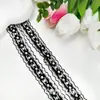 Negro Pequeño Fragante Perlas de Abalorio Pedrería Encaje DIY Ropa Cuello Sombrero Falda Accesorios