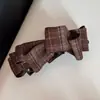 Pasador de Pelo con Lazo de Tela Coreana, Pin Vertical de Alta Gama y Exquisito para la Parte Posterior de la Cabeza, Pinza Banana para Recogido Parcial de Mujer, Accesorios para el Cabello, Tocado