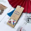 Marcadores de Bambú para Estudiantes para Animarles durante el Examen de Admisión a la Universidad, Inspiradores, Creativos, Estilo Lindo, Marcadores de Madera Estilo Chino, Regalos Exquisitos