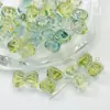 Lazo Acrílico Degradado de Dos Colores Cuentas Hecho a Mano Accesorios para Joyería DIY Gelatina Transparente Cuentas Sueltas Venta al por Mayor