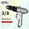Fastda-5PD furadeira pneumática 3/8 pistola pneumática furadeira pneumática misturador regulador de velocidade pistola para frente e para trás furadeira pneumática 10mm