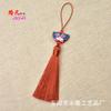Mariposa Bordada Borla Accesorios Textiles para el Hogar Accesorios de Ropa Marcador Colgante Borla Accesorios para Teléfono Móvil Colgante de Lazo