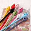 Color Macaron Silicona Lazos de Cable de Autocierre Llavero Hecho a Mano DIY Almacenamiento de Cables de Datos Lanyard Colorido Multifuncional