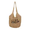2026 Nuevo Modelo Bolso de Hombro Bordado a Mano Calado para Axila, Bolso de Punto de Gran Capacidad para Viajes, Tejido para Bolso de Playa