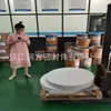 Fibra de vidro modificada preenchida 25% + PTFE PTFE moldado placa redonda 1300mm 1000mm