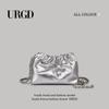Design de Nicho Moda Bolsa Saco de Corrente Feminina 2026 Novo Estilo Versátil Bolsa de Ombro Estilo Ocidental Bolsa Transversal para Mulheres