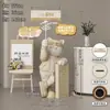 Nuevos Adornos de Gato de la Suerte para la Prosperidad del Negocio, Decoraciones de Piso para la Entrada de Tiendas de Empresa, Regalos de Inauguración de Alta Gama