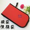 Bolsa de tela juego de acero inoxidable bolsa de viaje ecológica puede contener tazón palillos cuchara bolsa vajilla bolsa de regalo puede imprimir LOGO