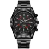 2025Reloj de Cuarzo Popular Simple y Elegante para Hombre Esfera Grande Luminoso Reloj para Hombre Entrega Directa del Fabricante
