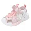 Sandalias para Niña con Punta Cerrada, Sandalias de Princesa, Nuevo Estilo Verano 2026, Zapatos Cómodos Calados, Modernos Zapatos Transpirables de Playa para Niñas