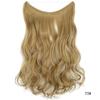 Amazon venda quente linha de pesca peruca de cortina de cabelo feminino de uma peça sem costura peruca de extensão de cabelo fabricante em estoque quente europeu e americano