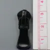 No. 5 Tiradores de Cremallera, Tirador de Nailon Negro por Electroforesis, Tirador de Cremallera Metálico para Bolsos y Ropa, Tirador de Cremallera de Aleación de Zinc