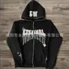 Estilo Europeo y Americano Venta Directa Verano Lavado Americano Patrón Personalizado Sudadera con Capucha y Mangas Largas Tendencia Japonesa Chaqueta de Alta Gama