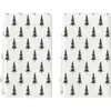 Paños de limpieza creativos con temática navideña de Amazon transfronterizos, manteles para el hogar y la cocina, paños de cocina y paños decorativos navideños