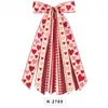 Corona Personalizada para el Día de San Valentín con Lazo, Corazón Rojo, Colgante de Decoración para Fiesta de Bodas, Superventas Transfronterizo de Amazon