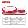 Bol de Melamina Creativo de Moda para Pescado Encurtido, Bol para Pescado Hervido, Bol para Carne Hervida, Bol para Arroz, Juego de Vajilla Comercial para Restaurante de Comida Rápida