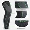 Long Mens Sports malha de nylon joelheiras ciclismo dança joelheira quente joelheira