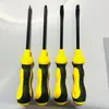 G52 Mango de Plástico Amarillo Destornillador Torx de 3 pulgadas Manual DIY Mango de Calabaza Phillips Dos Yuan Mayoreo
