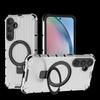 Para Samsung A55 Cubierta Protectora con Soporte Resistente a Caídas Samsung A55 Funda para Teléfono con Anillo de Rejilla