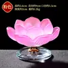 Aldea Tibetana Loto Esmaltado de Siete Colores Portalamparas de Aceite de Mantequilla Portavelas para Interiores en Casa Para Ofrenda a Buda Lámpara Adorno de Lámpara de Buda