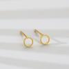 925 Prata Agulha Oca Pequenos Brincos Femininos Design de Nicho Simples Sense Brincos Elegantes de Alta Qualidade Brincos Requintados de Verão