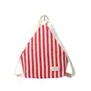 Bolsa Transversal Simples com Listras Color Block de Primavera 2026 Nova Multifuncional Popular Bolsa de Mão Tendência Versátil Bolsa de Ombro para Mulheres