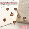 Rosa Clássico Fundo Pontiagudo Zircônia Decorações para Unhas Super Brilho Ovo de Pombo Açúcar de Gelo Ângulo Reto Gota d'Água Forma Irregular Strass Acessórios DIY