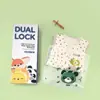 Bolsa Sellada Antibacteriana Bolsa de Empaque para Guardería Ropa de Bebé Bolsa de Empaque para Almacenamiento de Juguetes para Niños Bolsa de Plástico con Cierre Hermético Ziplock Empaque