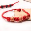 Atacado corda de mão corrida Jianghu barraca joias fabricantes loja de pulseiras de corda vermelha este ano da vida pequenos presentes presentes para eventos