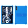 Funda protectora plana anti-caídas de silicona suave adecuada para Lingdu Blackview Tab 16 Pro de 11 pulgadas