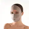 Mascarilla Facial de Seda, Mascarilla de Seda de Morera con Protección Solar, Correas para las Orejas Ajustables con Protección Solar, Mascarilla de Seda para Cuidado de la Piel y Belleza, Uso Exterior de Cara Completa