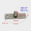 Posicionador de porta de correr dobrável com polia roda guia inferior de porta de madeira rolamento de nylon roda guia limitadora rodas de suspensão acessórios