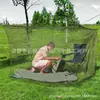Mosquiteiro de Camping Anti-Mosquito, Barraca Dobrável Individual para Exterior, Dossel de Cama de Chão para Interior, Cama Individual Repelente de Mosquitos Sem Instalação e Sem Vento