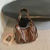 Shuai Mijia Moda Nova Elegante Bolsa Feminina Grande Capacidade Bolsa de Trabalho Bolsa de Ombro Único Bolsa Tote Simples Retro Casual