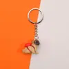 Llavero Colgante Realista 3D de Mascota Perro Dibujos Animados Lindo Resina Corgi Shiba Inu Panda Cadena de Llavero Hebilla