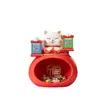 Adornos de gato de la suerte recolectan dinero código de barras de tienda mostrador de caja decoración de gato de la suerte regalo de inauguración de tienda nueva