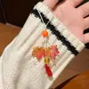 Estilo Ins Carrillón de Viento de Botella Flotante Llavero de Teléfono Colgante Pequeño Medusa Estrella Correa para Bolso Decoración Versátil para Mujeres