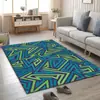 Suministro directo de fábrica tendencia geométrica graffiti alfombra para sala de estar dormitorio vestidor alfombrilla de cocina felpudo venta al por mayor