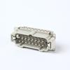 Enchufe y Enchufe Rectangular Industrial Aeroespacial Resistente a la Presión Serie He Metálica Conector de Núcleo Interno de Alta Resistencia He-16Mf