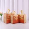 Bolsa de embalaje para llevar, bolsa no tejida, bolsa de película de prensado en caliente tridimensional personalizada, bolsa no tejida de aislamiento para llevar personalizada