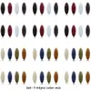 Comércio Exterior Alfinetes de Segurança Coloridos Anti-Exposição Alfinetes de Fixação de Segurança Plásticos Clipes para Lenços Alfinetes de Cabeça Oval Fivelas de Lenço Alfinetes