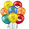 Globos de Látex de 12 Pulgadas Transfronterizos: Spider-Man, Pokemon, Patrulla Canina, Mario, Marvel, Varios Globos de Dibujos Animados