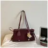Bolso de hombro retro de moda transfronteriza de gran capacidad para mujer, nuevo bolso de mano de nicho retro de alta calidad