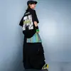 Ropa Moderna de Street Dance para Niños, Pantalones de Pierna Ancha Holgados de Manga Corta a la Moda, Ropa Genial para Actuaciones para Niños, Conjuntos Hiphop de Verano