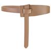 Cinturón de cuero genuino de capa superior, cinturón de lazo, moda para mujer, suéter decorativo, falda, abrigo, estilo coreano, accesorios sencillos para vestido
